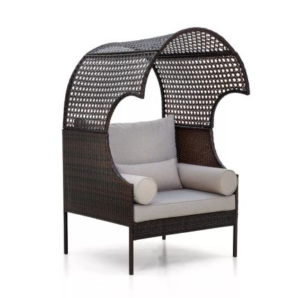 Oversized Wicker Egg Chair - Indoor/Outdoor Lounge Comfort